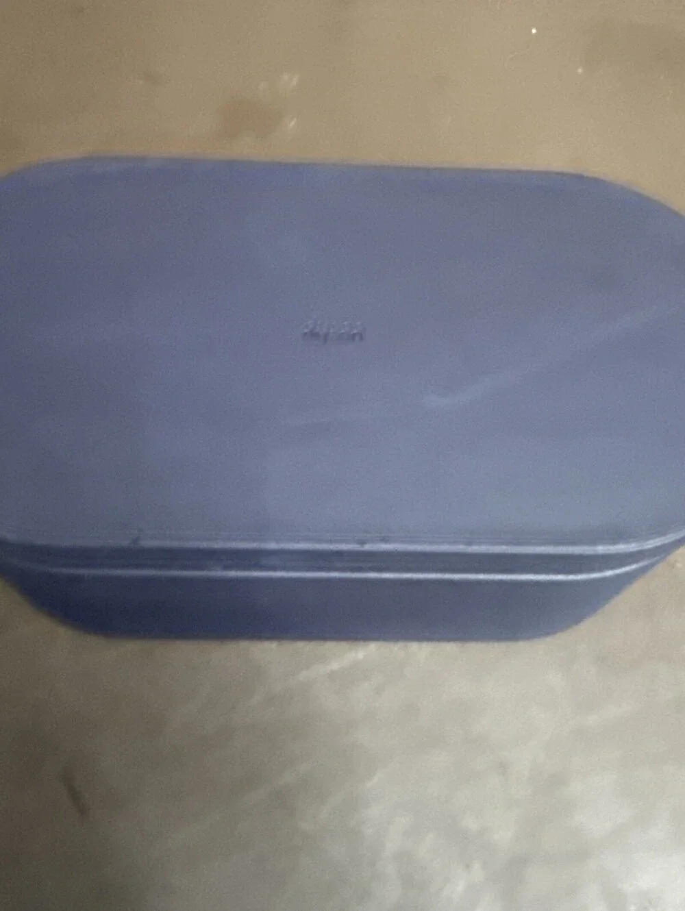 Genuine DYSON Airwrap Presentation *CASE ONLY* Prussian Navy Blue Storage Box